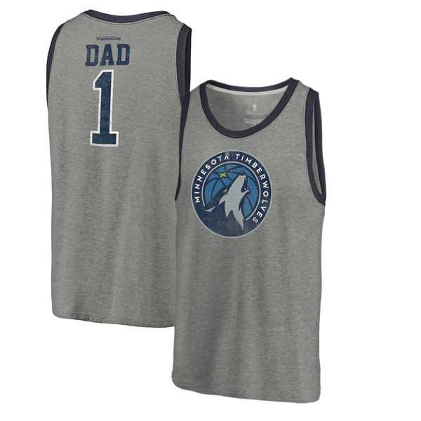 Minnesota Timberwolves Fanatics Branded Greatest Dad Tri-Blend Tank Top - Heathered Gray,We sell and wholesale Minnesota Timberwolves Fanatics Branded Greatest Dad Tri-Blend Tank Top - Heathered Gray on line form chian!